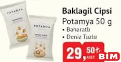 POTAMYA BAKLAGİL CİPSİ 50 G fiyat ve kampanya bilgisi